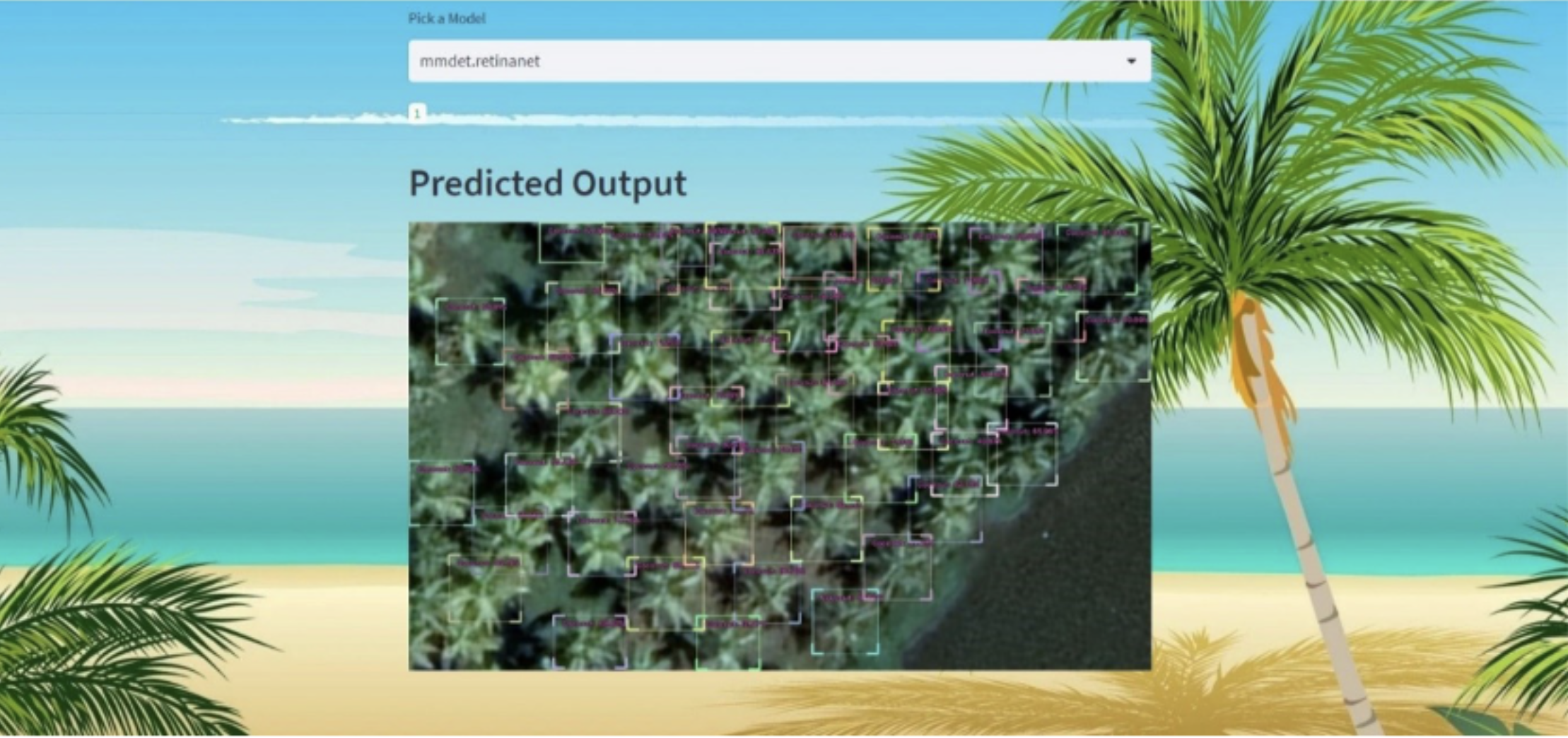 Coconut Tree Detection